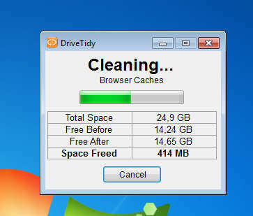 Очистка диска DriveTidy