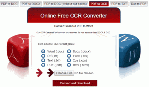 4 бесплатных онлайн-конвертера PDF в Word со отсканированными изображениями