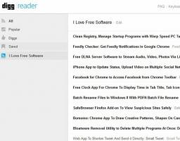 Бесплатная онлайн-программа чтения RSS Альтернатива Google Reader: Digg Reader