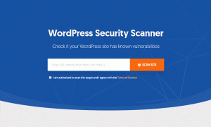 Gratis WordPress Security Scanner för att kontrollera webbplatsen för sårbarheter