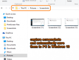Как делать снимки экрана и автоматически сохранять в Windows 10