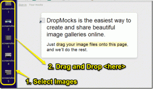 DropMocks: створюйте красиві фотогалереї онлайн