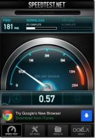 Otestujte rýchlosť internetu na iPhone: SpeedTest. Čistá aplikácia pre iPhone