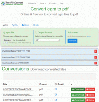 3 sites gratuitos de conversor online de CGM para PDF