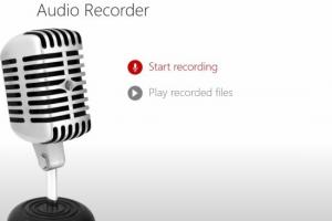 Приложение для записи звука для Windows 8