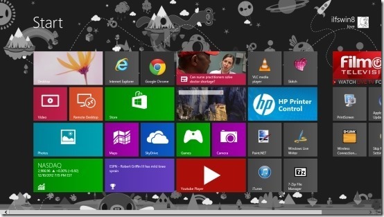 cancellare le informazioni personali dai riquadri in Windows 8