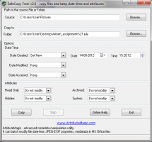 Инструмент управления файлами для простого копирования содержимого папки: SafeCopy