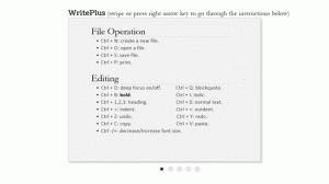 Besplatni uređivač teksta za Windows 8: WritePlus
