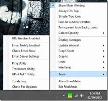 Software gratuito de monitoreo de ancho de banda para Windows: Freemeter