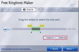5 bezplatný software Ringtone Maker pro Windows pro vytváření vyzváněcích tónů