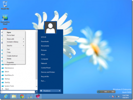 Başlat Menüsü 8+ Kullanarak Windows 8'e Klasik Windows Başlat Menüsünü Ekleme