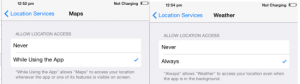 Hoe u kunt bepalen wanneer de app locatieservices kan gebruiken in iOS 8