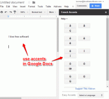 Как да вмъкнете акценти в документ на Google Документи