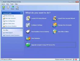 Software de servidor FTP gratuito para Windows: Quick ‘n Easy FTP Server Lite