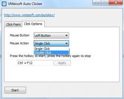 Kostenlose Auto-Mausklick-Software für Windows: VMeisoft Auto Clicker