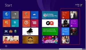 Nemokama „Windows 8“ kalendoriaus programa: išsaugokite DATE